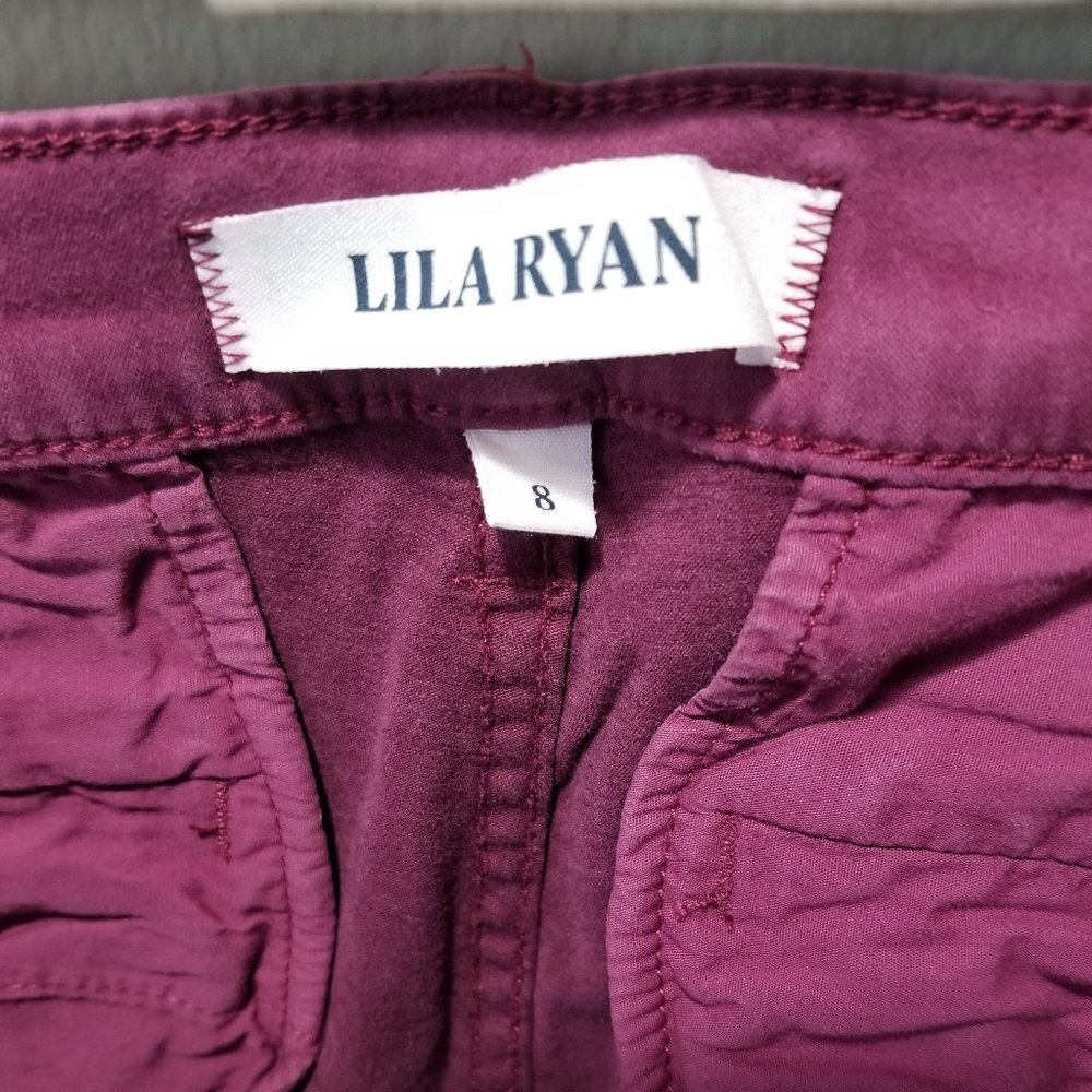 Lila Ryan Chino Pants - Eggplant